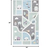 image:imageSAFAVIEH Area Rug 8x10  Carousel Kids Collection  Large  Brown amp Beige NonShedding amp Easy Cleaning Ideal for Boys amp Girls in Playroom Nursery Bedroom CRK193TGreyLight Blue
