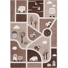 image:imageSAFAVIEH Area Rug 8x10  Carousel Kids Collection  Large  Brown amp Beige NonShedding amp Easy Cleaning Ideal for Boys amp Girls in Playroom Nursery Bedroom CRK193TBrownBeige