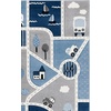 image:imageSAFAVIEH Area Rug 8x10  Carousel Kids Collection  Large  Brown amp Beige NonShedding amp Easy Cleaning Ideal for Boys amp Girls in Playroom Nursery Bedroom CRK193TGreyBlue
