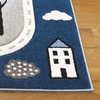 image:imageSAFAVIEH Area Rug 8x10  Carousel Kids Collection  Large  Brown amp Beige NonShedding amp Easy Cleaning Ideal for Boys amp Girls in Playroom Nursery Bedroom CRK193TGreyBlue