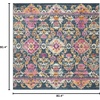 image:imageSAFAVIEH Area Rug 8x10  Madison Collection  Large  Blue amp Fuchsia Boho Chic Floral Design NonShedding amp Easy Cleaning Ideal for Living Room Bedroom Office Dining Space MAD130CBlueFuchsia