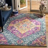 image:imageSAFAVIEH Area Rug 8x10  Madison Collection  Large  Blue amp Fuchsia Boho Chic Medallion Design NonShedding amp Easy Cleaning Ideal for Living Room Bedroom Office Dining Space MAD119CBlueFuchsia