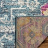 image:imageSAFAVIEH Area Rug 8x10  Madison Collection  Large  Blue amp Fuchsia Boho Chic Medallion Design NonShedding amp Easy Cleaning Ideal for Living Room Bedroom Office Dining Space MAD119CBlueFuchsia