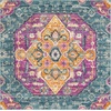 image:imageSAFAVIEH Area Rug 8x10  Madison Collection  Large  Blue amp Fuchsia Boho Chic Medallion Design NonShedding amp Easy Cleaning Ideal for Living Room Bedroom Office Dining Space MAD119CBlueFuchsia