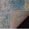 image:imageSAFAVIEH Area Rug 8x10  Madison Collection  Large  Blue amp Fuchsia Boho Chic Watercolor Design NonShedding amp Easy Cleaning Ideal for Living Room Bedroom Office Dining Space MAD123CBlueFuchsia