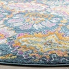 image:imageSAFAVIEH Area Rug 8x10  Madison Collection  Large  Blue amp Orange Boho Chic Damask Design NonShedding amp Easy Cleaning Ideal for Living Room Bedroom Office Dining Space MAD144ABlueOrange