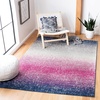 image:imageSAFAVIEH Area Rug 8x10  Madison Collection  Large  Fuchsia amp Navy Boho Chic Stripe Design NonShedding amp Easy Cleaning Ideal for Living Room Bedroom Office Dining Space MAD601MFuchsiaNavy