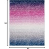 image:imageSAFAVIEH Area Rug 8x10  Madison Collection  Large  Fuchsia amp Navy Boho Chic Stripe Design NonShedding amp Easy Cleaning Ideal for Living Room Bedroom Office Dining Space MAD601MFuchsiaNavy