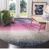 image:imageSAFAVIEH Area Rug 8x10  Madison Collection  Large  Fuchsia amp Navy Boho Chic Stripe Design NonShedding amp Easy Cleaning Ideal for Living Room Bedroom Office Dining Space MAD601MFuchsiaNavy