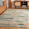 image:imageSAFAVIEH Area Rug 8x10  Madison Collection  Large  Green amp Blue Boho Abstract Distressed Design NonShedding amp Easy Cleaning Ideal for Living Room Bedroom Office Dining Space MAD419YGreenBlue