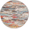 image:imageSAFAVIEH Area Rug 8x10  Madison Collection  Large  Green amp Blue Boho Abstract Distressed Design NonShedding amp Easy Cleaning Ideal for Living Room Bedroom Office Dining Space MAD419YIvoryMulti