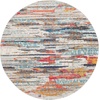image:imageSAFAVIEH Area Rug 8x10  Madison Collection  Large  Green amp Blue Boho Abstract Distressed Design NonShedding amp Easy Cleaning Ideal for Living Room Bedroom Office Dining Space MAD419YIvoryMulti