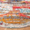 image:imageSAFAVIEH Area Rug 8x10  Madison Collection  Large  Green amp Blue Boho Abstract Distressed Design NonShedding amp Easy Cleaning Ideal for Living Room Bedroom Office Dining Space MAD419YIvoryMulti