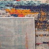 image:imageSAFAVIEH Area Rug 8x10  Madison Collection  Large  Green amp Blue Boho Abstract Distressed Design NonShedding amp Easy Cleaning Ideal for Living Room Bedroom Office Dining Space MAD419YIvoryMulti