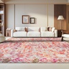 image:imageSAFAVIEH Area Rug 8x10  Madison Collection  Large  Green amp Ivory Boho Distressed Design NonShedding amp Easy Cleaning Ideal for Living Room Bedroom Office Dining Space MAD444YOrangeIvory