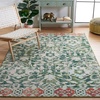 image:imageSAFAVIEH Area Rug 8x10  Madison Collection  Large  Green amp Ivory Boho Distressed Design NonShedding amp Easy Cleaning Ideal for Living Room Bedroom Office Dining Space MAD444YGreenIvory
