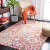 image:imageSAFAVIEH Area Rug 8x10  Madison Collection  Large  Green amp Ivory Boho Distressed Design NonShedding amp Easy Cleaning Ideal for Living Room Bedroom Office Dining Space MAD444YOrangeIvory