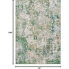image:imageSAFAVIEH Area Rug 8x10  Madison Collection  Large  Grey amp Beige Modern Abstract Design NonShedding amp Easy Cleaning Ideal for Living Room Bedroom Office Dining Space MAD453AGreenBlue