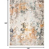 image:imageSAFAVIEH Area Rug 8x10  Madison Collection  Large  Grey amp Beige Modern Abstract Design NonShedding amp Easy Cleaning Ideal for Living Room Bedroom Office Dining Space MAD453AGreyBeige