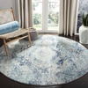 image:imageSAFAVIEH Area Rug 8x10  Madison Collection  Large  Ivory amp Blue Boho Chic Medallion Design NonShedding amp Easy Cleaning Ideal for Living Room Bedroom Office Dining Space MAD152MIvoryBlue