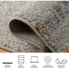image:imageSAFAVIEH Area Rug 8x10  Madison Collection  Large  Ivory amp Fuchsia Moroccan Boho Distressed Design NonShedding amp Easy Cleaning Ideal for Living Room Bedroom Office Dining Space MAD798AGreyGold