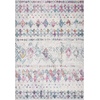 image:imageSAFAVIEH Area Rug 8x10  Madison Collection  Large  Ivory amp Fuchsia Moroccan Boho Distressed Design NonShedding amp Easy Cleaning Ideal for Living Room Bedroom Office Dining Space MAD798AGreyPurple