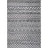 image:imageSAFAVIEH Area Rug 8x10  Madison Collection  Large  Ivory amp Fuchsia Moroccan Boho Distressed Design NonShedding amp Easy Cleaning Ideal for Living Room Bedroom Office Dining Space MAD798ACharcoalIvory