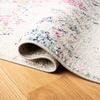 image:imageSAFAVIEH Area Rug 8x10  Madison Collection  Large  Ivory amp Fuchsia Moroccan Boho Distressed Design NonShedding amp Easy Cleaning Ideal for Living Room Bedroom Office Dining Space MAD798AGreyPurple