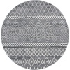 image:imageSAFAVIEH Area Rug 8x10  Madison Collection  Large  Ivory amp Fuchsia Moroccan Boho Distressed Design NonShedding amp Easy Cleaning Ideal for Living Room Bedroom Office Dining Space MAD798ACharcoalIvory