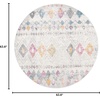 image:imageSAFAVIEH Area Rug 8x10  Madison Collection  Large  Ivory amp Fuchsia Moroccan Boho Distressed Design NonShedding amp Easy Cleaning Ideal for Living Room Bedroom Office Dining Space MAD798AGreyGold
