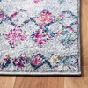 image:imageSAFAVIEH Area Rug 8x10  Madison Collection  Large  Ivory amp Fuchsia Moroccan Boho Distressed Design NonShedding amp Easy Cleaning Ideal for Living Room Bedroom Office Dining Space MAD798AGreyPurple