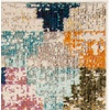 image:imageSAFAVIEH Area Rug 8x10  Madison Collection  Large  Ivory amp Multi Boho Abstract Distressed Design NonShedding amp Easy Cleaning Ideal for Living Room Bedroom Office Dining Space MAD417CIvoryMulti