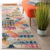 image:imageSAFAVIEH Area Rug 8x10  Madison Collection  Large  Ivory amp Multi Boho Abstract Distressed Design NonShedding amp Easy Cleaning Ideal for Living Room Bedroom Office Dining Space MAD417CIvoryMulti