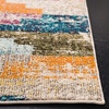 image:imageSAFAVIEH Area Rug 8x10  Madison Collection  Large  Ivory amp Multi Boho Abstract Distressed Design NonShedding amp Easy Cleaning Ideal for Living Room Bedroom Office Dining Space MAD417CIvoryMulti