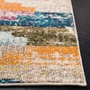 image:imageSAFAVIEH Area Rug 8x10  Madison Collection  Large  Ivory amp Multi Boho Abstract Distressed Design NonShedding amp Easy Cleaning Ideal for Living Room Bedroom Office Dining Space MAD417CIvoryMulti
