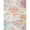 image:imageSAFAVIEH Area Rug 8x10  Madison Collection  Large  Light Blue amp Orange Modern Abstract Design NonShedding amp Easy Cleaning Ideal for Living Room Bedroom Office Dining Space MAD454B