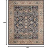 image:imageSAFAVIEH Area Rug 8x10  Madison Collection  Large  Navy amp Creme Oriental Design NonShedding amp Easy Cleaning Ideal for Living Room Bedroom Office Dining Space MAD612DNavyCreme
