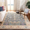 image:imageSAFAVIEH Area Rug 8x10  Madison Collection  Large  Navy amp Creme Oriental Design NonShedding amp Easy Cleaning Ideal for Living Room Bedroom Office Dining Space MAD612DNavyCreme