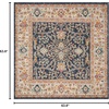 image:imageSAFAVIEH Area Rug 8x10  Madison Collection  Large  Navy amp Creme Oriental Design NonShedding amp Easy Cleaning Ideal for Living Room Bedroom Office Dining Space MAD612DNavyCreme