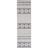 image:imageSAFAVIEH Area Rug 8x10  Madison Collection  Large  Navy amp Ivory Boho Chic Design NonShedding amp Easy Cleaning Ideal for Living Room Bedroom Office Dining Space MAD797NCharcoalGrey
