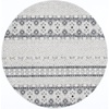 image:imageSAFAVIEH Area Rug 8x10  Madison Collection  Large  Navy amp Ivory Boho Chic Design NonShedding amp Easy Cleaning Ideal for Living Room Bedroom Office Dining Space MAD797NCharcoalGrey