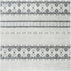 image:imageSAFAVIEH Area Rug 8x10  Madison Collection  Large  Navy amp Ivory Boho Chic Design NonShedding amp Easy Cleaning Ideal for Living Room Bedroom Office Dining Space MAD797NCharcoalGrey