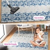 image:imageSAFAVIEH Area Rug 8x10  Madison Collection  Large  Navy amp Ivory Boho Chic Design NonShedding amp Easy Cleaning Ideal for Living Room Bedroom Office Dining Space MAD797NSilverNavy