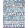 image:imageSAFAVIEH Area Rug 8x10  Madison Collection  Large  Navy amp Ivory Boho Chic Design NonShedding amp Easy Cleaning Ideal for Living Room Bedroom Office Dining Space MAD797NDenim BluePurple