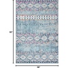 image:imageSAFAVIEH Area Rug 8x10  Madison Collection  Large  Navy amp Ivory Boho Chic Design NonShedding amp Easy Cleaning Ideal for Living Room Bedroom Office Dining Space MAD797NDenim BluePurple