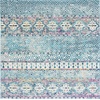 image:imageSAFAVIEH Area Rug 8x10  Madison Collection  Large  Navy amp Ivory Boho Chic Design NonShedding amp Easy Cleaning Ideal for Living Room Bedroom Office Dining Space MAD797NDenim BluePurple