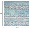 image:imageSAFAVIEH Area Rug 8x10  Madison Collection  Large  Navy amp Ivory Boho Chic Design NonShedding amp Easy Cleaning Ideal for Living Room Bedroom Office Dining Space MAD797NDenim BluePurple