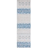 image:imageSAFAVIEH Area Rug 8x10  Madison Collection  Large  Navy amp Ivory Boho Chic Design NonShedding amp Easy Cleaning Ideal for Living Room Bedroom Office Dining Space MAD797NSilverNavy
