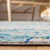 image:imageSAFAVIEH Area Rug 8x10  Madison Collection  Large  Navy amp Ivory Boho Chic Design NonShedding amp Easy Cleaning Ideal for Living Room Bedroom Office Dining Space MAD797NGreyTurquoise