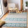 image:imageSAFAVIEH Area Rug 8x10  Madison Collection  Large  Navy amp Ivory Boho Chic Design NonShedding amp Easy Cleaning Ideal for Living Room Bedroom Office Dining Space MAD797NGreyTurquoise